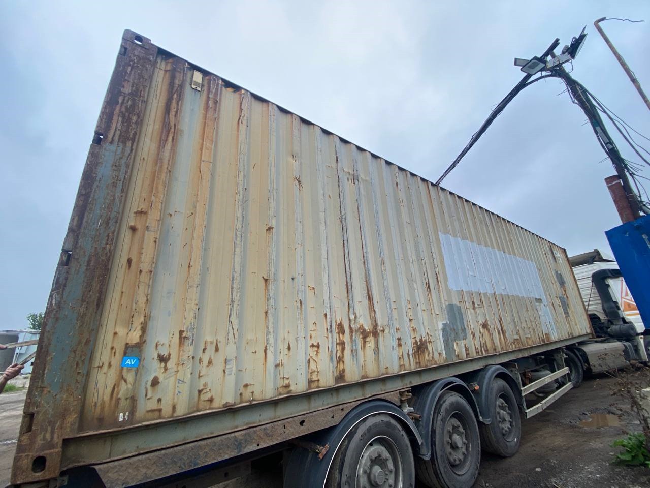 Морской контейнер UNDU7155358